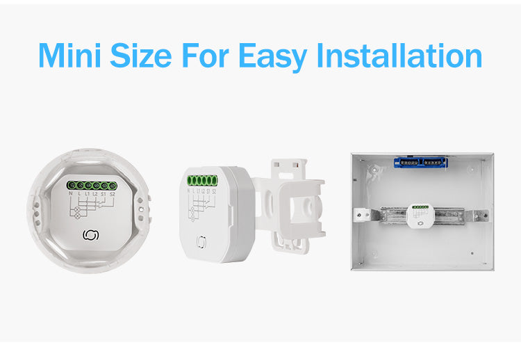 2-Gang 1-Way Smart Switch Module – Dual Channel Wi-Fi Lighting Control (Tuya-Compatible)