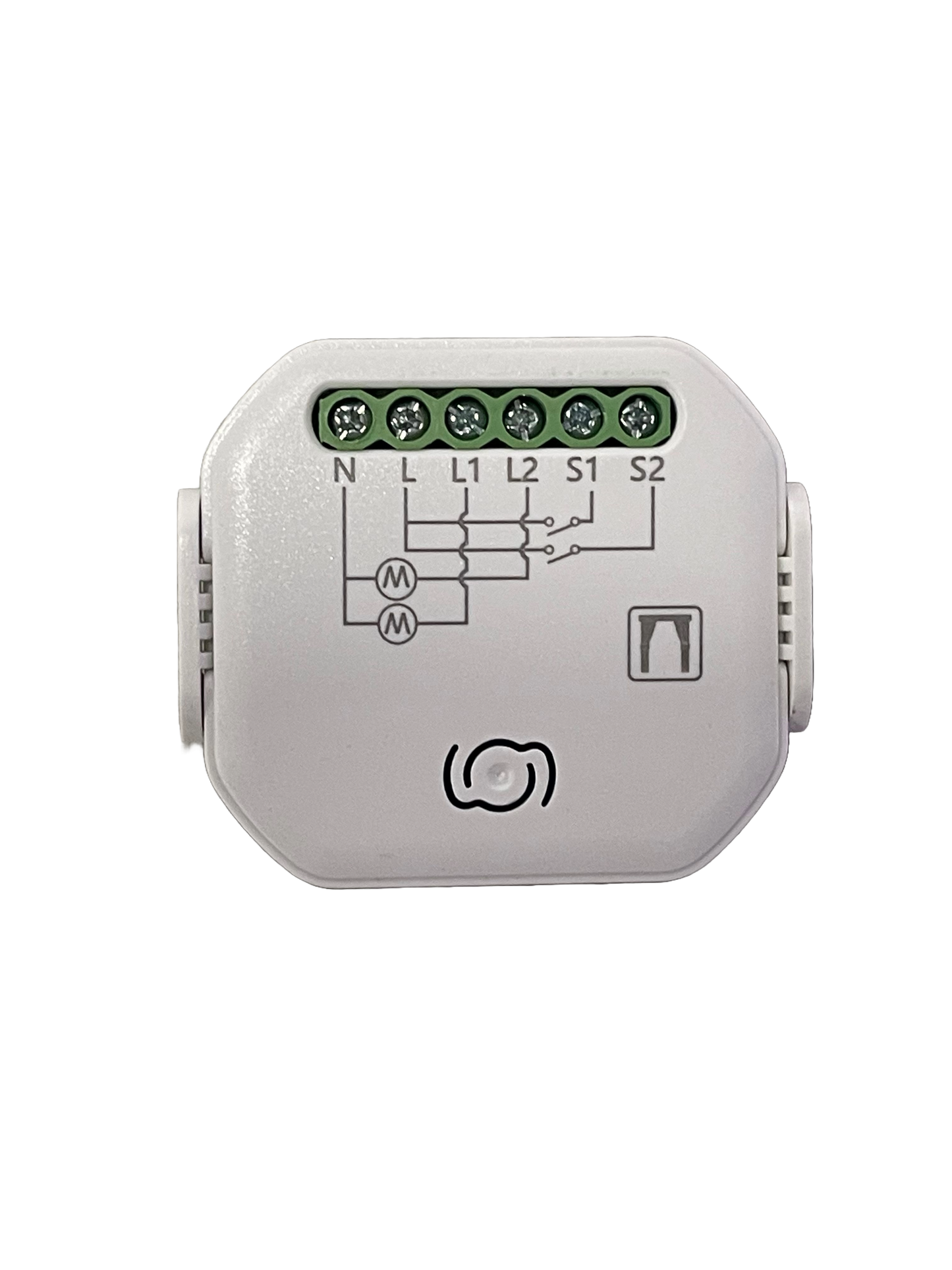 Wi-Fi Smart Roller Shutter Module – In-Wall Controller for Blinds, Curtains & Shutters (Tuya-Compatible)