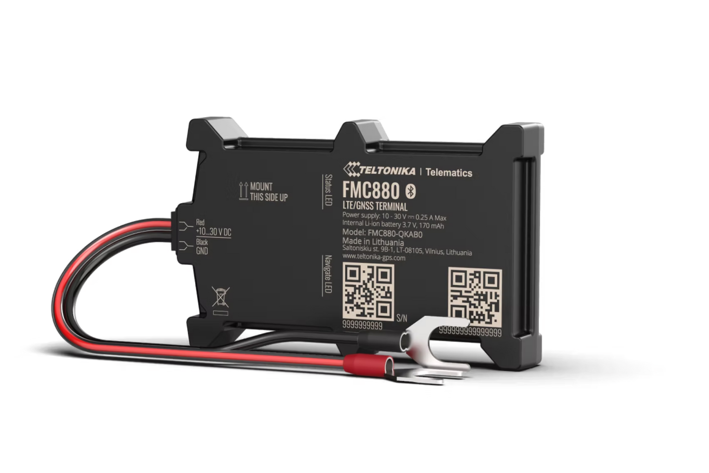 Teltonika FMC880 – Waterproof 4G LTE Cat 1 GPS Tracker with GNSS & Bluetooth