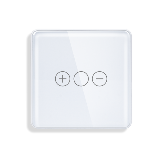 Wi-Fi Smart Touch Dimmer – Glass Panel Light Dimmer with App & Voice Control