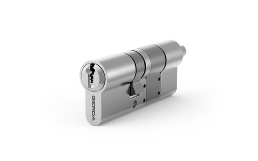 GERDA SLR Modular Euro Cylinder – Adjustable 30–61 mm / 37–68 mm for Tedee Smart Lock